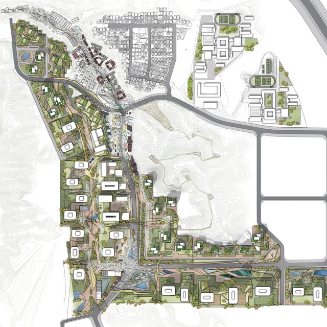 Gankeng Ancient Town District Masterplan